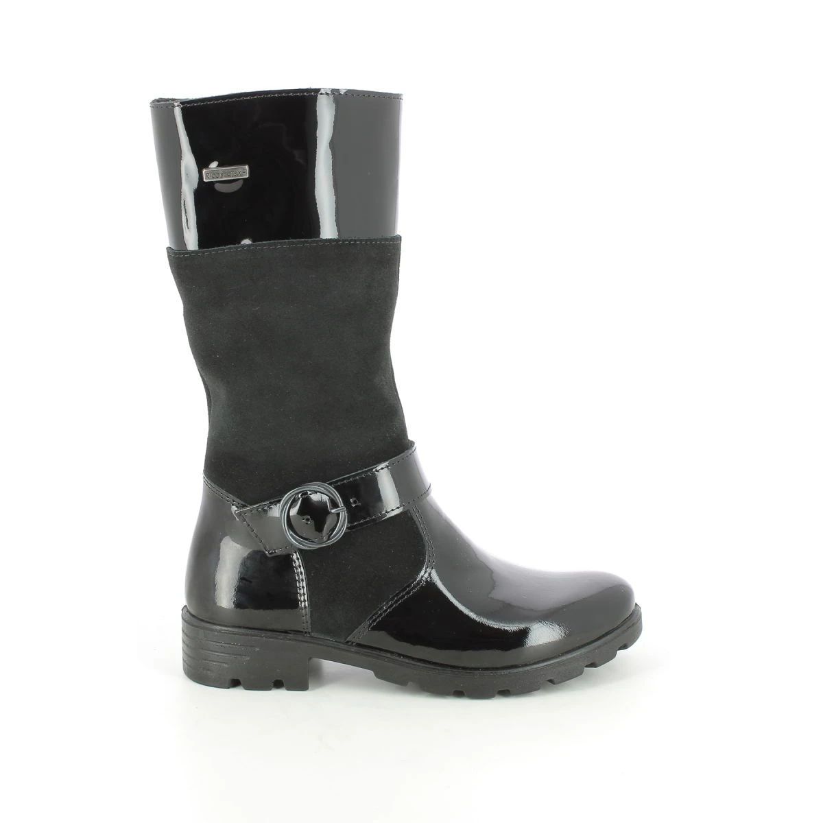 Ricosta - Hannah Tex 15 7200702-090 (black Patent Suede) 4 Ricosta - Hannah Tex 15 7200702-090 (black Patent Suede) - Image 2