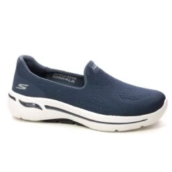 Skechers - Arch Fit Go Walk Slip On 124483-70 (navy) -Camel Favour skechers arch fit go walk slip on 124483 nvy navy trainers 1647433834 666448370 02