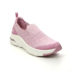 Skechers - Arch Fit Slip On 149563-96 (mauve) -Camel Favour skechers arch fit slip on 149563 mve mauve trainers 1680862164 666956396 01