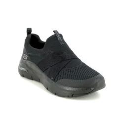 Skechers - Arch Fit Slip On X Strap 149717-34 (black) -Camel Favour skechers arch fit slip on x strap 149717 bbk black trainers 1655291855 666971734 01