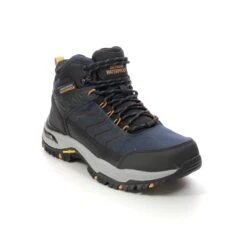 Skechers - Arch Fit Tex Dawson Raveno 204634-73 (navy Black) -Camel Favour skechers arch fit tex dawson raveno 204634 nvbk navy black outdoor walking boots 1677852790 666463473 01