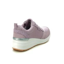 Skechers - Billions Wedge 155616-99 (dark Mauve) -Camel Favour skechers billions wedge 155616 dkmv dark mauve trainers 1677846469 666561699 03