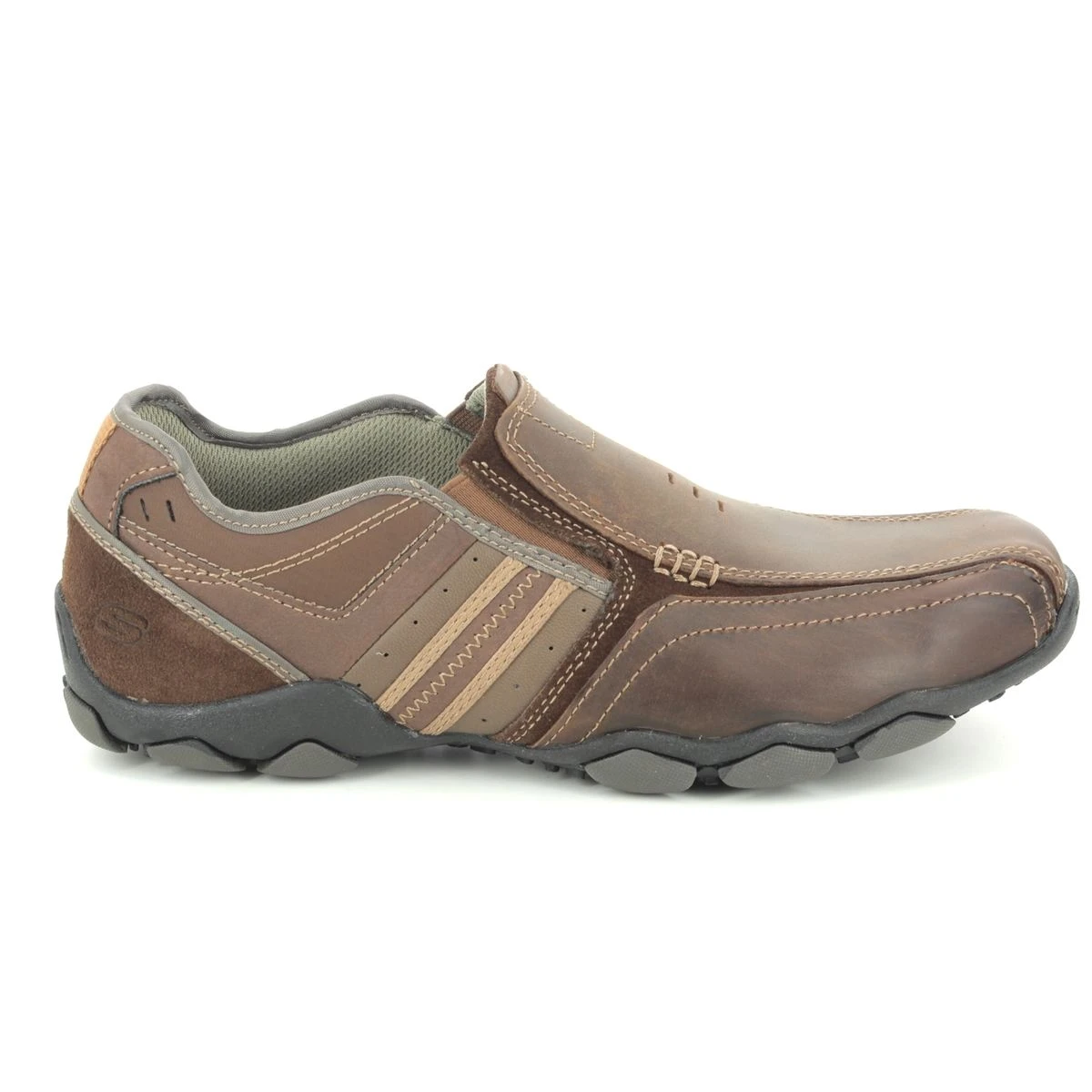 Skechers - Diameter Zinroy In Brown Leather 64275 7 Skechers - Diameter Zinroy In Brown Leather 64275 - Image 5