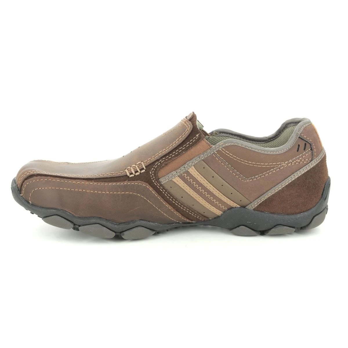 Skechers - Diameter Zinroy In Brown Leather 64275 3 Skechers - Diameter Zinroy In Brown Leather 64275