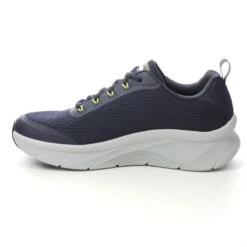 Skechers - Dlux Arch Fit Mens 232502-79 (navy Lime) -Camel Favour skechers dlux arch fit mens 232502 nvlm navy lime trainers 1682433117 666250279 06