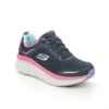 Skechers - Dlux Walker 149023-75 (navy) -Camel Favour skechers dlux walker 149023 nvmt navy trainers 1623339093 666902375 01