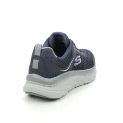 Skechers - Dlux Walker 232044-79 (navy Grey) -Camel Favour skechers dlux walker 232044 nvgy navy grey combi trainers 1622217358 666204479 03