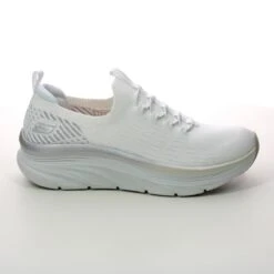 Skechers - Dlux Walker Bungee 149366-65 (white Silver)