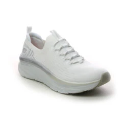 Skechers - Dlux Walker Bungee 149366-65 (white Silver) -Camel Favour skechers dlux walker bungee 149366 wsl white silver trainers1682425530skechers dlux walker bungee 149366 wsl white silver trainers 1682422130 666936665 01