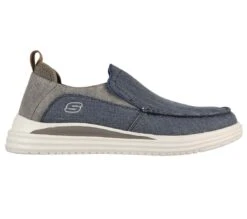Skechers - Proven Evers 204472-75 (navy Brown) 8 Skechers - Proven Evers 204472-75 (navy Brown) -Camel Favour skechers proven evers 204472 nvbr slip on shoes 1642438953 666447275 02