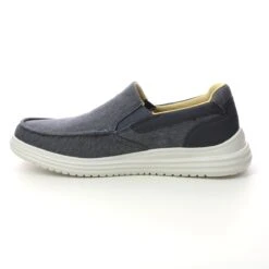 Skechers - Proven Everson 204785-70 (navy) -Camel Favour skechers proven everson 204785 nvy navy slip on shoes 1683027152 666478570 07