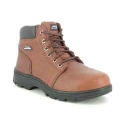 Skechers - Safety Work-shire Boot Steel Toe 77009ec-20 (brown)