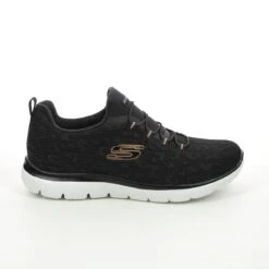 Skechers - Summits Spot 149037-38 (black Rose Gold) -Camel Favour skechers summits spot 149037 bkrg black rose gold trainers 1625570039 666903738 02