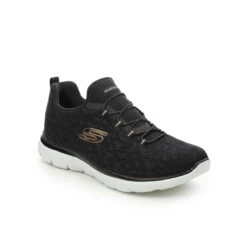 Skechers - Summits Spot 149037-38 (black Rose Gold) -Camel Favour skechers summits spot 149037 bkrg black rose gold trainers1650450251skechers summits spot 149037 bkrg black rose gold trainers 1625570038 666903738 01