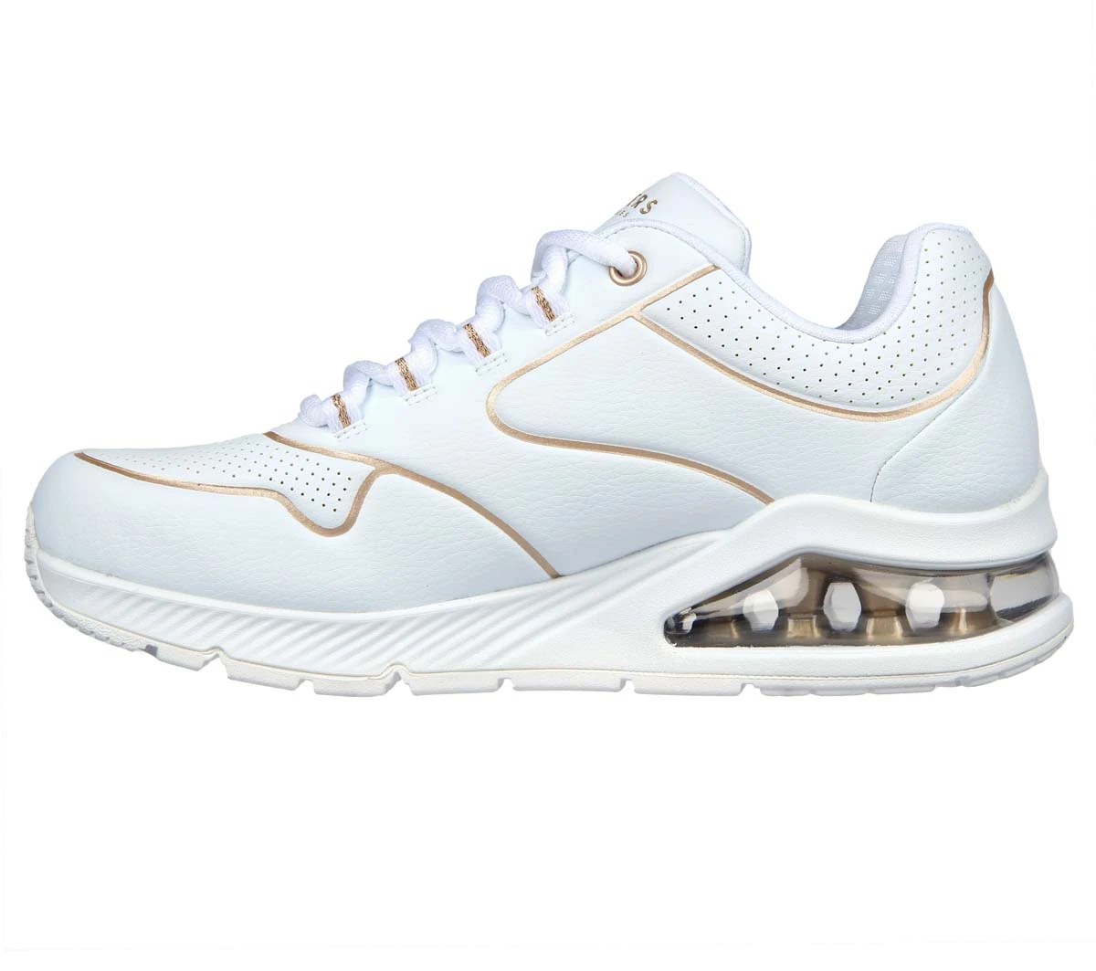 Skechers - Uno 2 Golden 155637-99 (white Gold) 4 Skechers - Uno 2 Golden 155637-99 (white Gold) - Image 2