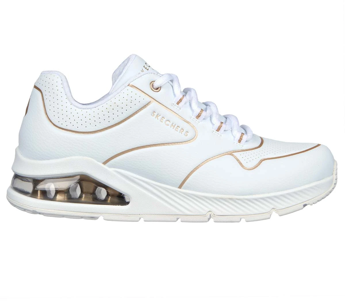 Skechers - Uno 2 Golden 155637-99 (white Gold) 5 Skechers - Uno 2 Golden 155637-99 (white Gold) - Image 3