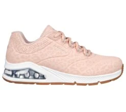 Skechers - Uno 2 Leopard 155642-60 (blush Pink) -Camel Favour skechers uno 2 leopard 155642 blsh blush pink trainers1670321864155642 BLSH E large