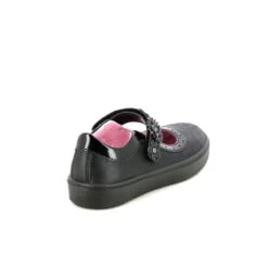 Superfit - Heaven Mary Jane 1006491-0000 (black Leather) -Camel Favour superfit heaven mary jan 1006491 0000 black leather school shoes 1655289204 062649131 03