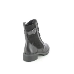 Tamaris - 26212-27-001 Abinatalues 15 (black Leather) -Camel Favour tamaris abinatalues 15 26212 27 001 black leather biker boots 1638196477 991621201 03