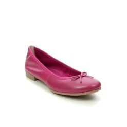 Tamaris - 22116-20-513 Alena Birago (fuchsia Leather) -Camel Favour tamaris alena birago 22116 20 513 fuchsia leather pumps 1674053678 991211662 01
