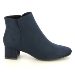 Tamaris - 25317-41-805 Antonella (navy) -Camel Favour tamaris antonella 25317 41 805 navy heeled boots 1689767253 991531770 02