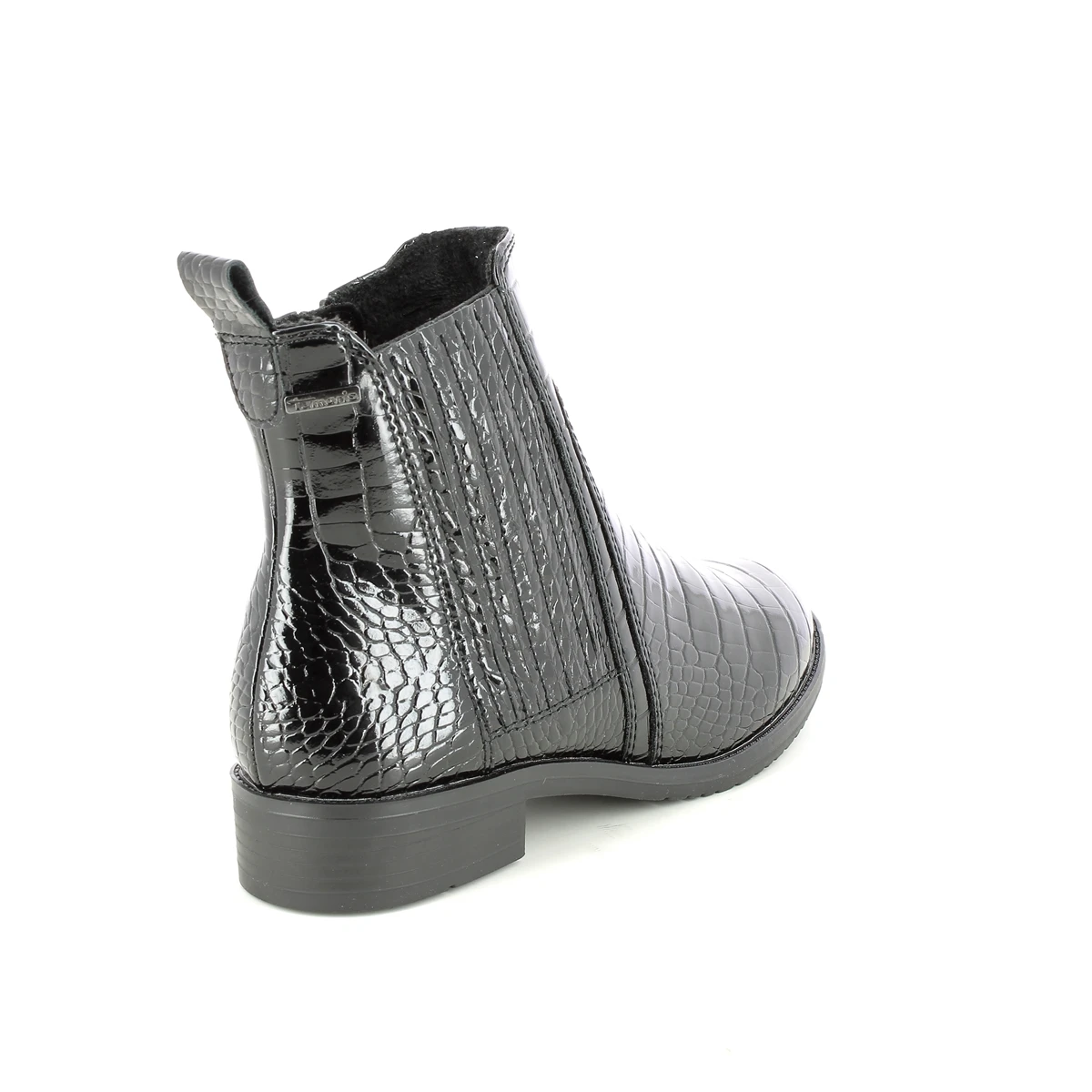 Tamaris - 25453-27-001 Baeychel (black Croc) 6 Tamaris - 25453-27-001 Baeychel (black Croc) - Image 4