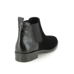 Tamaris - 25376-41-017 Liranne Chelsea (black Suede) -Camel Favour tamaris liranne chelsea 25376 41 017 black suede chelsea boots 1688558148 991537633 03