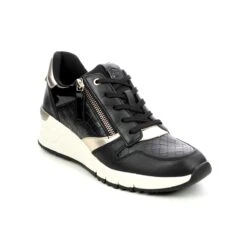 Tamaris - 23702-28-097 Rea (black Gold) -Camel Favour tamaris rea 23702 26 048 black gold trainers 1645106333 991370232 01