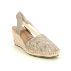 Tamaris - 29603-20-909 TrempWedge (light Gold) -Camel Favour tamaris tremp wedge 29603 20 909 light gold espadrilles 1678361116 991960326 01