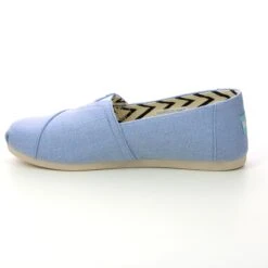 Toms - Alpargata Classic 10019651- (pale Blue) -Camel Favour toms alpargata class 10019651 pale blue espadrilles 1680605132 688965172 07