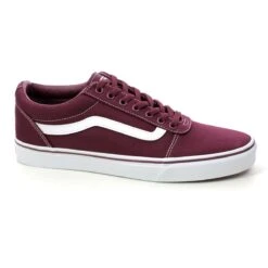 Vans - Vn0a38dm8-j7 Ward (burgundy) -Camel Favour vans ward vn0a38dm8 j7 burgundy trainers 1658825244 696822881 02