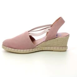 Verbenas - 060088872 MaikaTremp (rose Pink) -Camel Favour verbenas maika tremp 060088 0001 rose pink espadrilles 1680620192 036008860 06