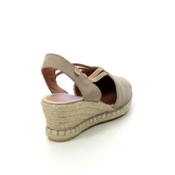 Verbenas - 060088746 MaikaTremp (taupe Suede) -Camel Favour verbenas maika tremp 060088 0001 taupe suede espadrilles 1680620197 036008853 03