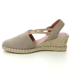 Verbenas - 060088746 MaikaTremp (taupe Suede) -Camel Favour verbenas maika tremp 060088 0001 taupe suede espadrilles 1680620198 036008853 06