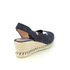 Verbenas - 060054531 MartaBernia (navy Suede) -Camel Favour verbenas marta bernia 060054 0001 navy suede espadrilles 1681297156 036005473 03