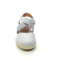 Verbenas - 0602050002 Mila (silver Glitz) -Camel Favour verbenas mila 060205 0002 silver glitz espadrilles 1680623701 036020501 04